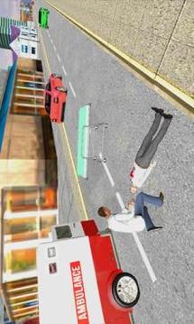 Ambulance Rescue Game Simulator 2018游戏截图2