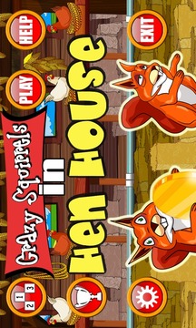 Crazy Squirrels - Hen House游戏截图1