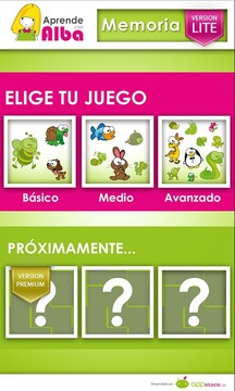 Juego Educativo: Memoria Lite游戏截图2