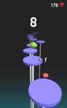 Splashy Ball: Jump on Spiky Tiles游戏截图5