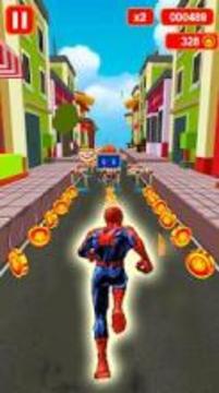 Spider hero Temple City游戏截图4