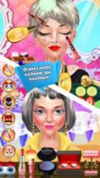 Grandmommy Makeover Spa Salon游戏截图3