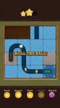 Roll Ball Slide Puzzle游戏截图1