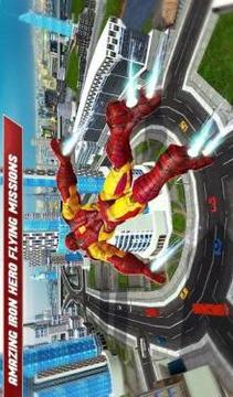 Iron Spider Hero Robot Superhero Flying Robot Game游戏截图4