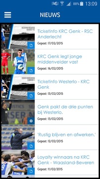 KRC Genk Official App游戏截图5