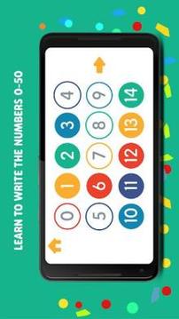 Writing the Numbers: Learn To Write Numbers Norway游戏截图2
