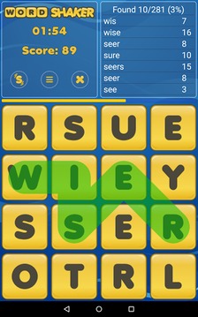 Word Shaker Free游戏截图3