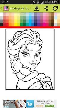 coloriage de la reine游戏截图3