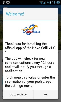 Nove Colli Official App游戏截图1