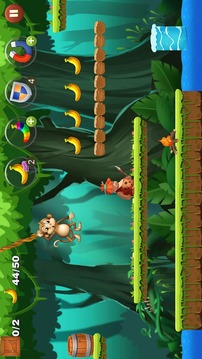 Monkey Jungle Run 2 free游戏截图4