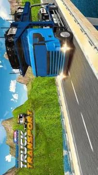 Offroad Police Truck Transport: Car Transportation游戏截图2