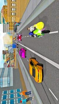 Motorbike Taxi Highway Traffic Moto Driver 2018游戏截图3