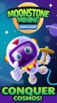 Moonstone Mining Game Clicker: Stones Mine at Moon游戏截图1