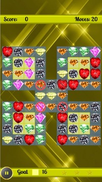 Jewels Diamond Match游戏截图3