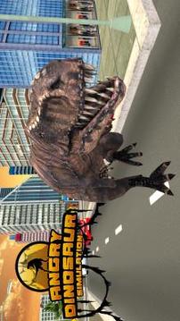 Wild Dinosaur Simulator City Attack游戏截图1