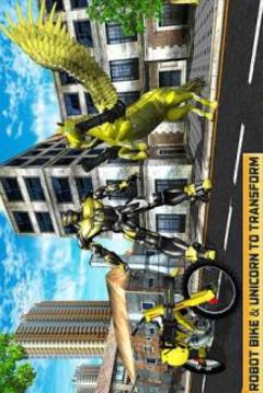 US Robotic Unicorn Transform Bike Game游戏截图4