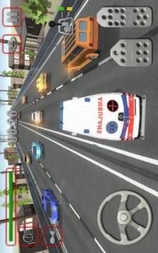 Ambulance Highway Racer *游戏截图3