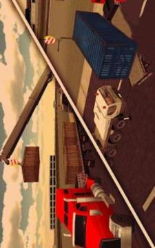 Airplane Flight 3D: Cargo Delivery Truck Transport游戏截图4