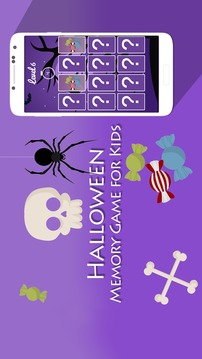 Memory Game for Kids Halloween游戏截图4