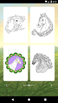 Horse Coloring Pages游戏截图1