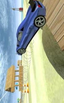 Car Beach Driving Game: GT Car WipeOut游戏截图2