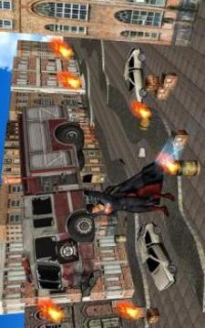Amazing Flying Superhero: City Rescue Mission游戏截图3