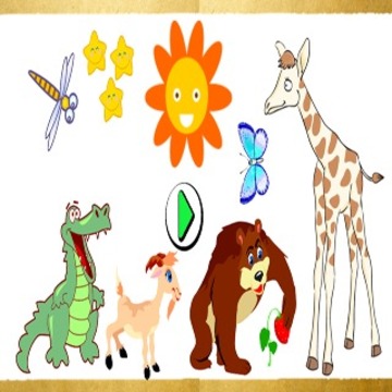 25 Animals Puzzle Game For Kid游戏截图1