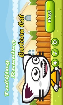 Talking Running Cartoon Cat游戏截图3