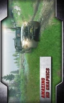 Army Transport Truck Cargo & Goods Delivery Sim 3D游戏截图1
