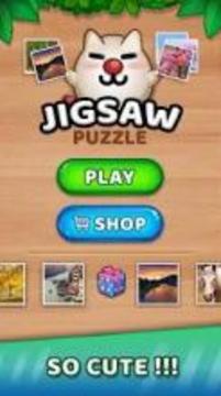 Wood Jigsaw Puzzle游戏截图1