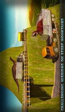 Jungle Dino Truck Transport 3D游戏截图5