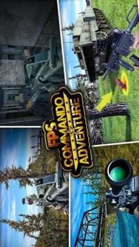 FPS Commando Adventure游戏截图1