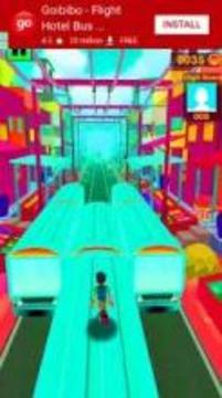 Subway Gold Rush Run 3D游戏截图2