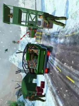 Army Cargo Truck Driver - US Military Transport 3D游戏截图1