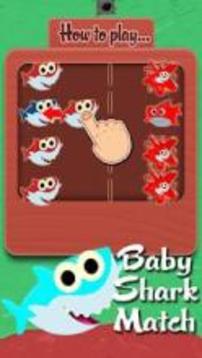 Baby Shark Match游戏截图3