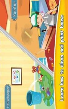 Kids Professions Learning Game - Baby Occupations游戏截图3