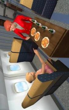 Virtual Flight Attendant Air Hostess Simulator 3D游戏截图5