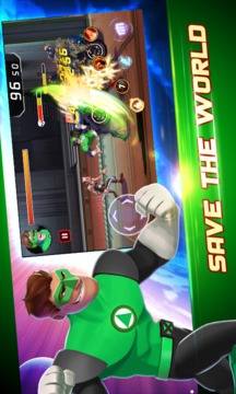 超级绿环英雄 - 终极战斗游戏截图3