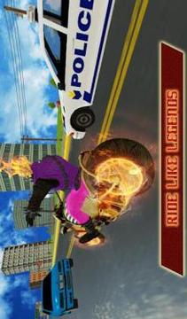 Ghost Rider: Scary Bike Racing游戏截图3