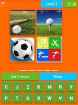 Pics Quiz : 4 Pics 1 Word游戏截图3