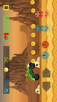 Zombie Racing Climb road hill游戏截图1