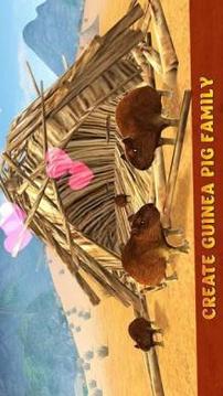 Wild Guinea Pig Life Survival Simulator 3D游戏截图3