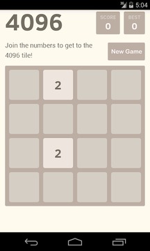 4096 - Updated Version of 2048游戏截图1