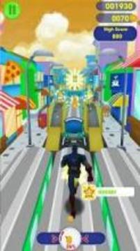 Subway Captain Hero Adventure Runner游戏截图2