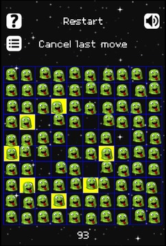 100 Aliens - Puzzle game游戏截图1