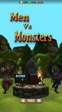 Men vs Monsters游戏截图3