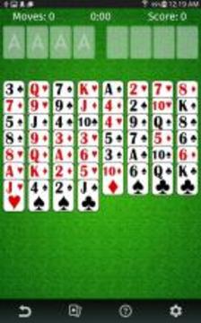FreeCell ++ Solitaire游戏截图1