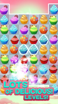 CupCake Jam Match 3游戏截图4