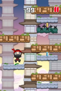 Ninja Escape - Skyrocket Up游戏截图3