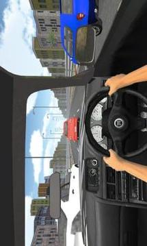Racing in car - Fearless Rider Ultimate Car Race游戏截图1